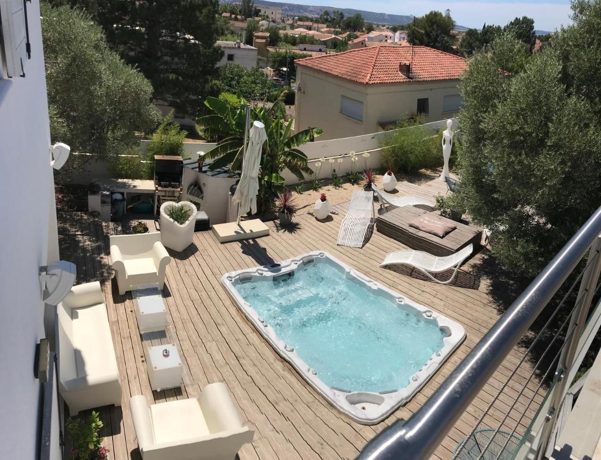 Chambres D'Hotes Les Oliviers - Marignane Exterior foto